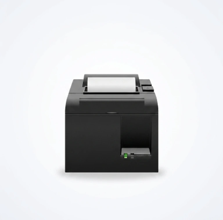 Square hardware accessory product render